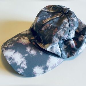 Lululemon Ball Cap, Grey Pink Tie Dye, One Size, NWOT